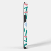 Mozaïek/pastel/veer iPhone Hoesje (Rechterkant)