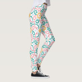 Mozaïek/pastel/veer Leggings (Rechts)