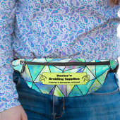 Mozaïek Patroon Paard Show Mane Vlechten Heuptasje