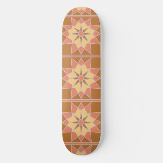 Mozaïek patroon skateboards (Voorkant)