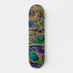 mozaïek persoonlijk skateboard