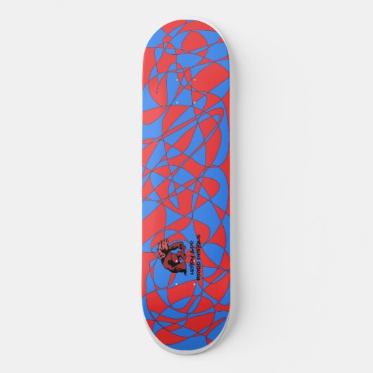 mozaïek persoonlijk skateboard (Voorkant)