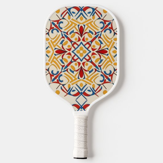  mozaïek pickleball paddle (Achterkant)