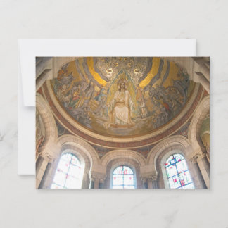 Mozaïek Plafond van Sacré-Coeur Basiliek Briefkaart