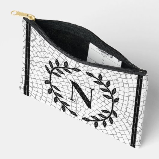 Mozaïek Print Monogram Etui (Open)