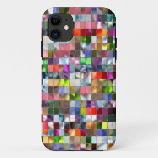 Mozaïek Regenboog Case-Mate iPhone Case (Achterkant)