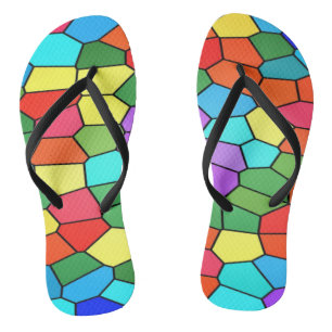 Mozaïek Regenboog Flip Flops