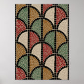 Mozaïek — Romein (Pompeii) Poster (Voorkant)