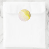 mozaïek ronde sticker (Tas)