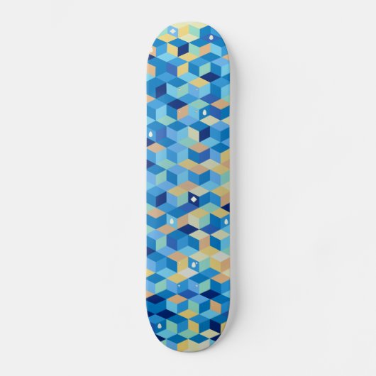 Mozaïek, schaats skateboard (Voorkant)