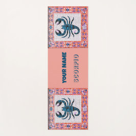 Mozaïek Schorpioen ontwerp Yogamat