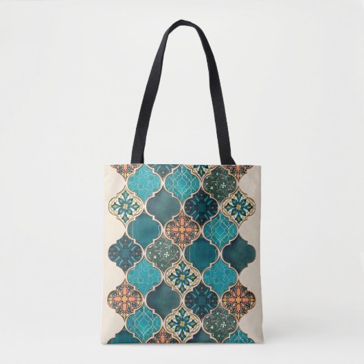 Mozaïek Sereniteit Tote Bag (Voorkant)