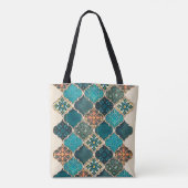 Mozaïek Sereniteit Tote Bag (Achterkant)