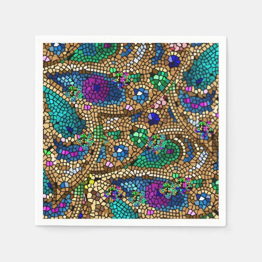 mozaïek servet (Voorkant)