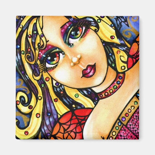 Mozaïek Shine Rainbow Fairy Magnet (Voorkant)