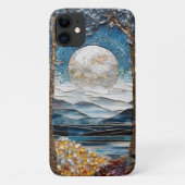 Mozaïek Shores: Glaswerk Tapestry Telefoon Case (Achterkant)