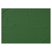 Mozaïek Solid Forest Green Textured Pattern Tafelkleed (Voorkant (Horizontaal))