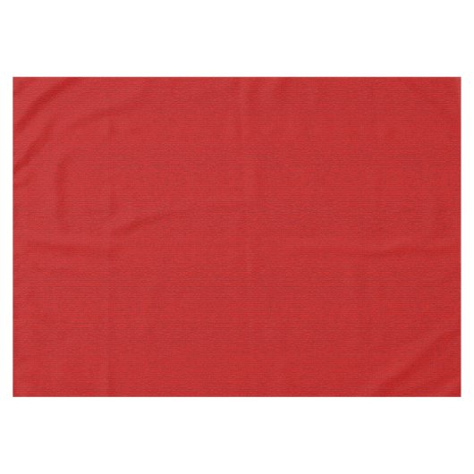 Mozaïek Solid Red Textured Pattern Tafelkleed (Voorkant (Horizontaal))