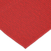 Mozaïek Solid Red Textured Pattern Tafelkleed (Gekanteld)