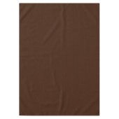 Mozaïek Solide Donker Bruin Gestructureerd Patroon Tafelkleed (Voorkant)