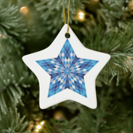 Mozaïek Starburst Keramisch Ornament
