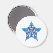 Mozaïek Starburst Magneet (Voorkant / Achterkant)