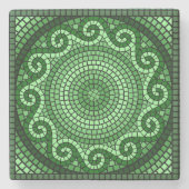 mozaïek stenen onderzetter (Voorkant)