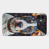 Mozaïek Stier Terriër Huisdier Liefhebber Ontwerp Case-Mate iPhone Case (Achterkant (horizontaal))