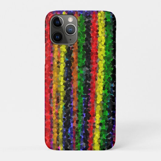 Mozaïek Stripes iPhone / iPad hoesje (Achterkant)