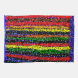 Mozaïek Stripes Keuken Handdoeken