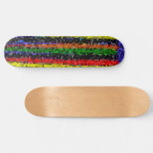 Mozaïek Stripes Skateboard (Horizontaal)