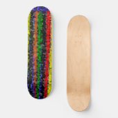 Mozaïek Stripes Skateboard (Voorkant)