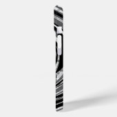 Mozaïek Swirl Grijs iPhone Case (Achterkant / Links)