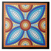 Mozaïek Tegel Afbeelding ontwerp Tegeltje (Voorkant)