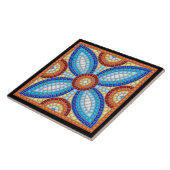 Mozaïek Tegel Afbeelding ontwerp Tegeltje (Zijkant)