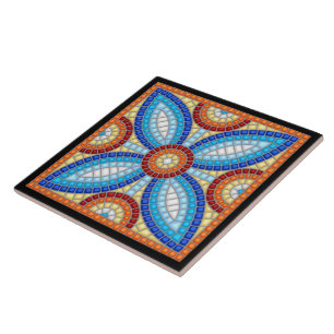 Mozaïek Tegel Afbeelding ontwerp Tegeltje