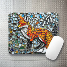 Mozaïek Tegel Fox Wildlife Art