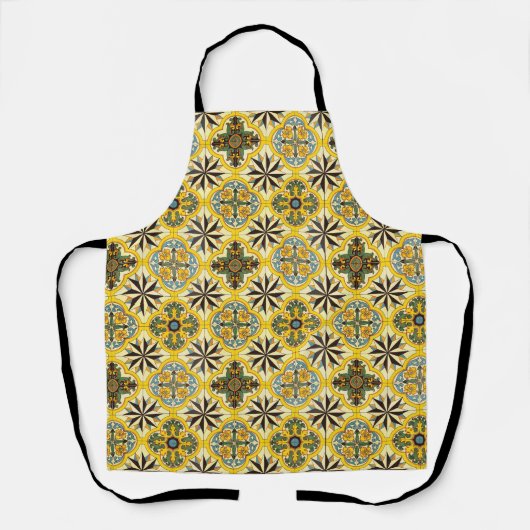 Mozaïek Tegel Patroon Kussensloop Schort (Voorkant)