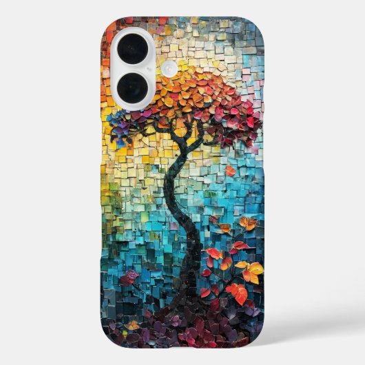 Mozaïek Tegel Tree of Life cover (Achterkant)