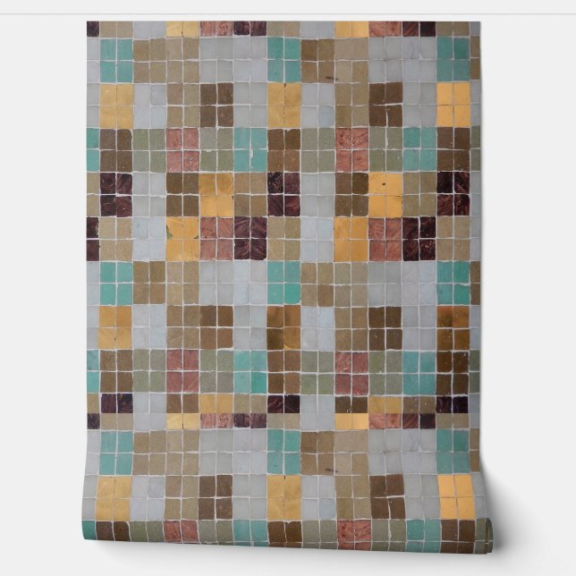  mozaïek tegels behang (Afrollen)