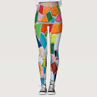 mozaïek tegels leggings