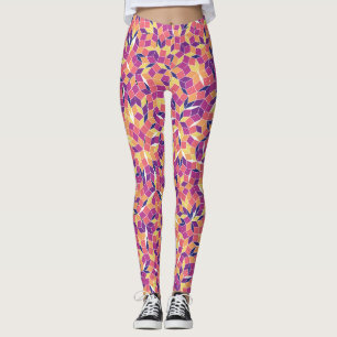 Mozaïek Tegels patroon Leggings