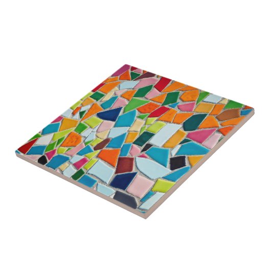 mozaïek tegeltje (Zijkant)