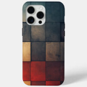 🎨 Mozaïek Texturée in Kleurstalen 🔲 Case-Mate iPhone Case (Achterkant)