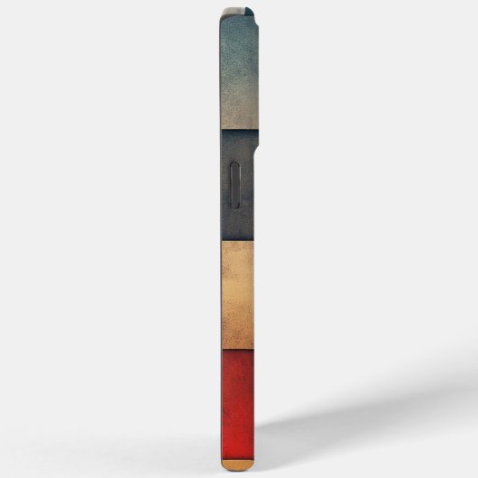 🎨 Mozaïek Texturée in Kleurstalen 🔲 Case-Mate iPhone Case (Achterkant / Rechts)