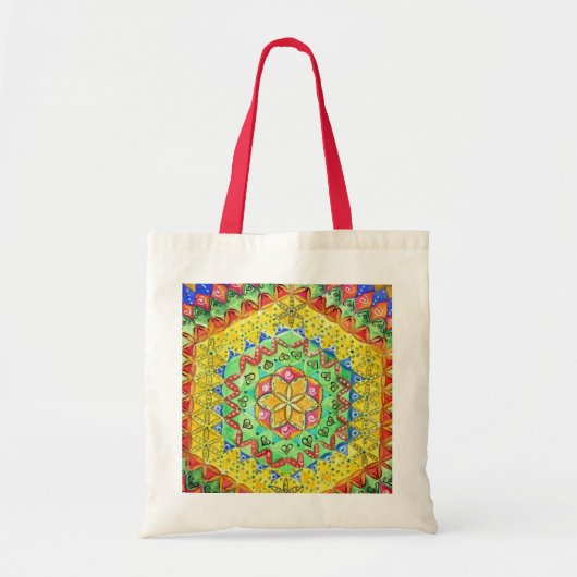 mozaïek tote bag (Voorkant)