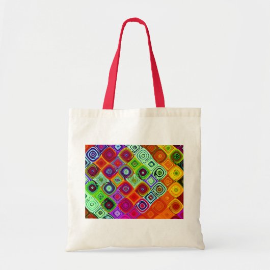 mozaïek tote bag (Voorkant)