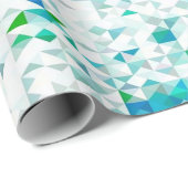 mozaïek, turquoise cadeaupapier (Rol Hoek)