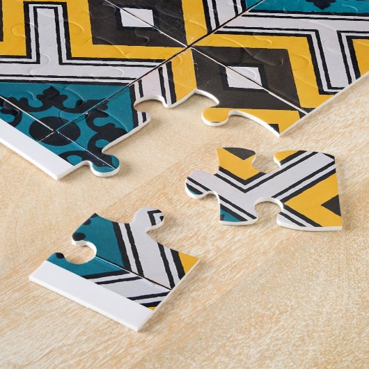 mozaïek uit Portugal Legpuzzel (Zijkant)