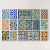 mozaïek uit Portugal Legpuzzel (Horizontaal)